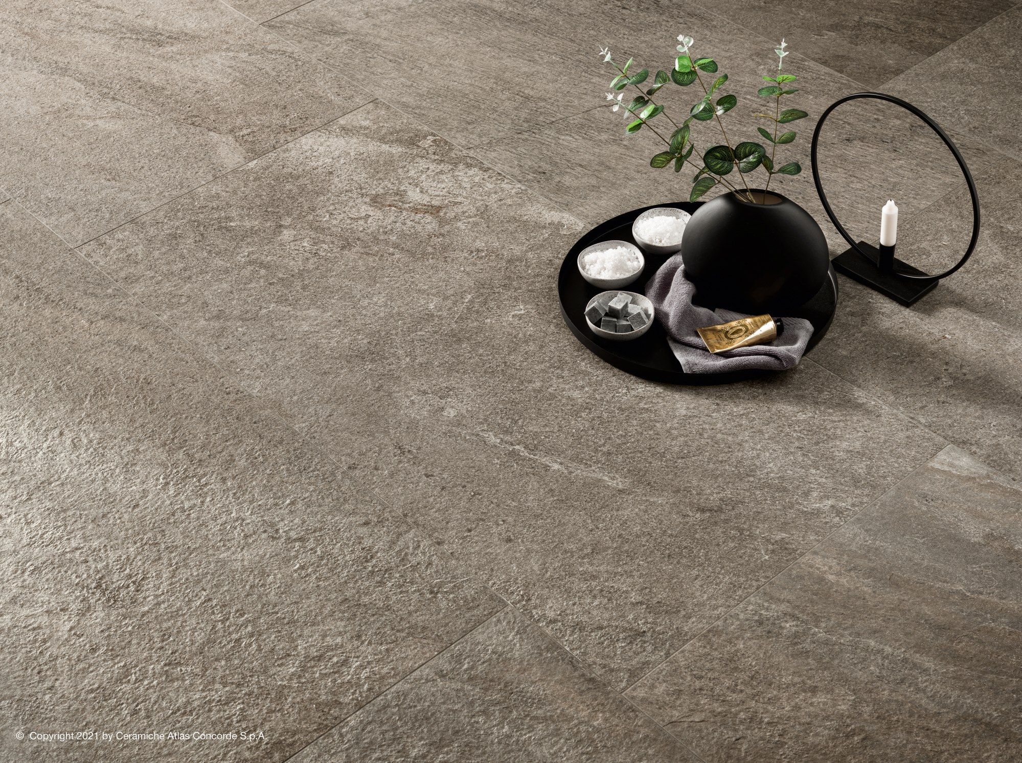 Пол / облицовка керамогранита с эффектом камня Atlas Concorde Norde ARCH-00026085 - Вид №9