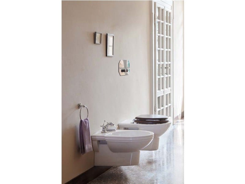 Фарфоровый подвесной туалет Gentry Home Belgravia ARCH-00097627 - Вид №2