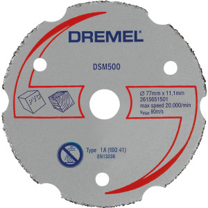 Круг отрезной карбидный для DSM500 , 77 мм DREMEL