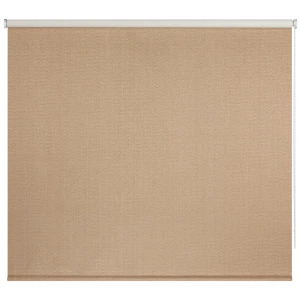Штора рулонная блэкаут Dublin 200x175 см коричневая