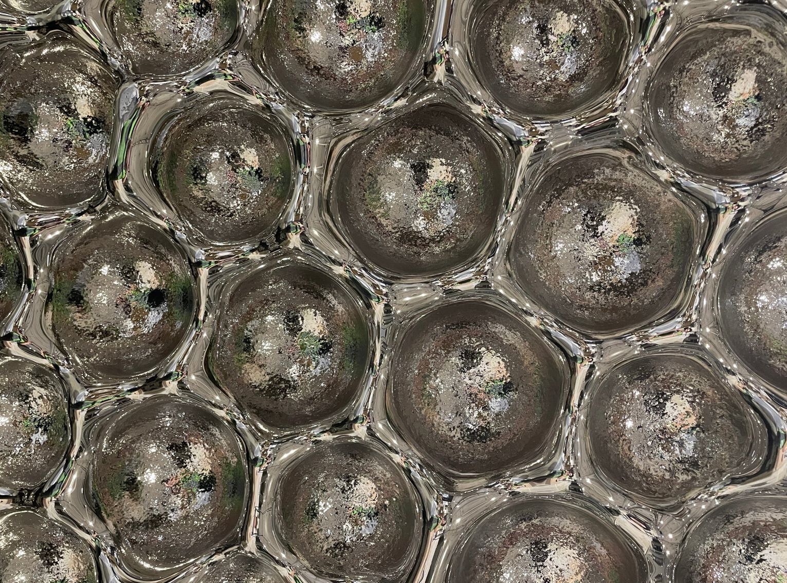 Декоративный предмет стеклянной стены PlusObject BUBBLES REVERSE ARCH-00127243 - Вид №1