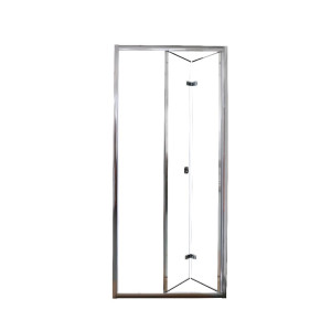 Душевая дверь в нишу Cerutti-SPA BELLA D91T, 90х195 см, стекло прозрачное, профиль полированный алюминий CERUTTI SPA Cerutti SPA