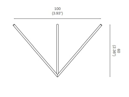 Набор аксессуаров из латуни для растений Michael Anastassiades FLOATING FOREST ARCH-00094864 - Вид №14