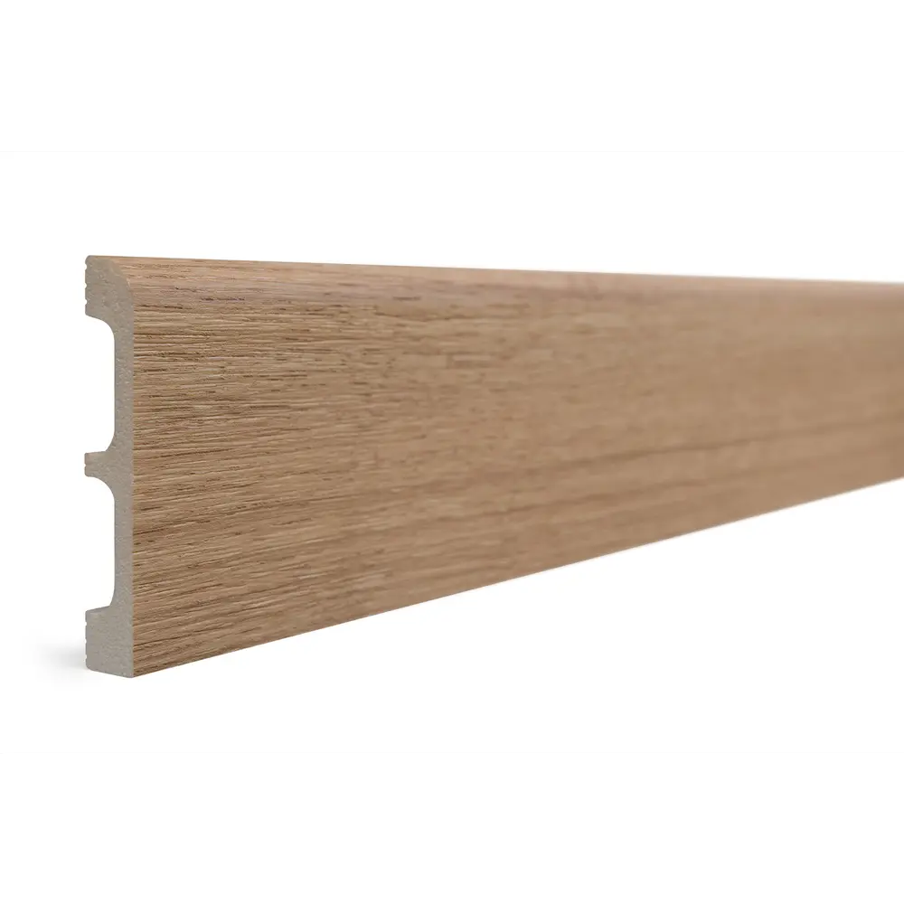 Молдинг настенный полистирол ударопрочный Decor-Dizayn 706-90 орех 80x13x2400 мм STLM-2104333