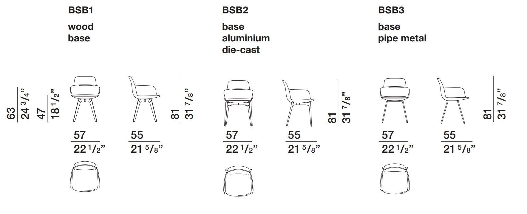 Мягкий стул с подлокотниками Molteni & C BARBICAN ARCH-00117949 - Вид №2