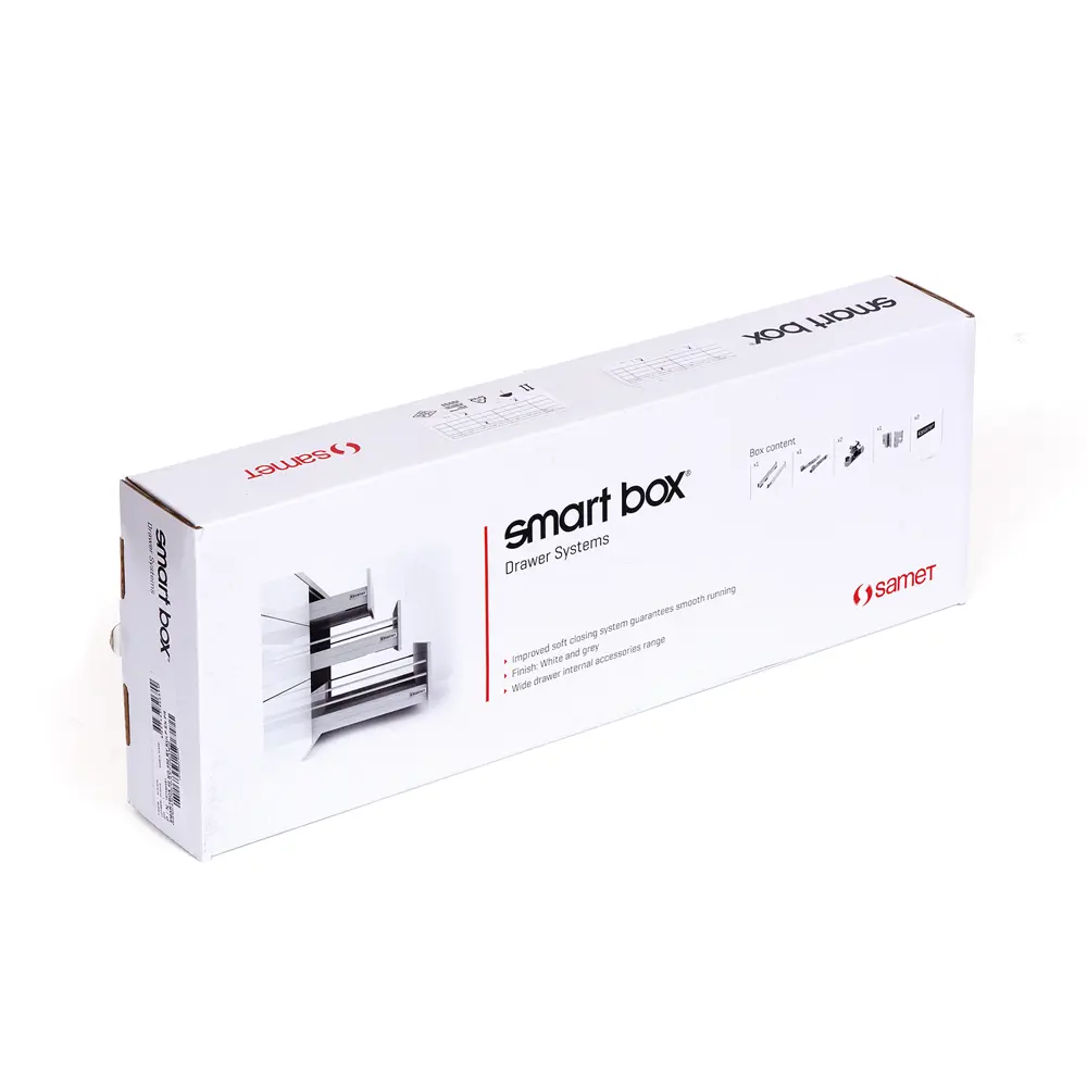 Комплект роликовых направляющих Smartbox 400 мм, сталь, цвет серый 85441391 STLM-2145919 Santreyd  - Вид №4