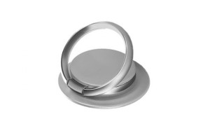 17566272 Держатель-кольцо для смартфона серебристый 50175 BorasCO