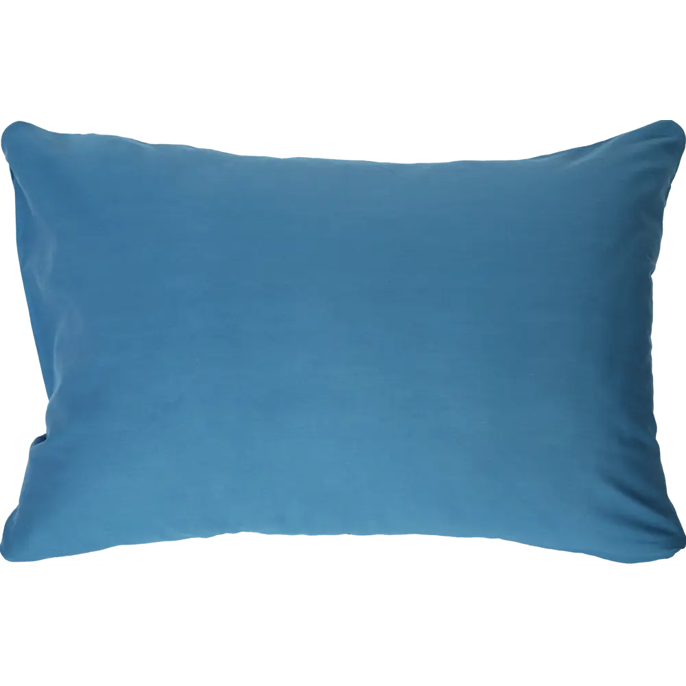 Наволочка 50х70 см сатин цвет сине-голубой Santreyd STLM-2104540