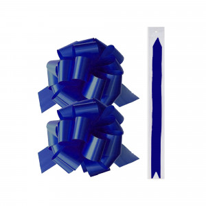 84730440 Бант затягивающийся цвет синий, 2 шт.