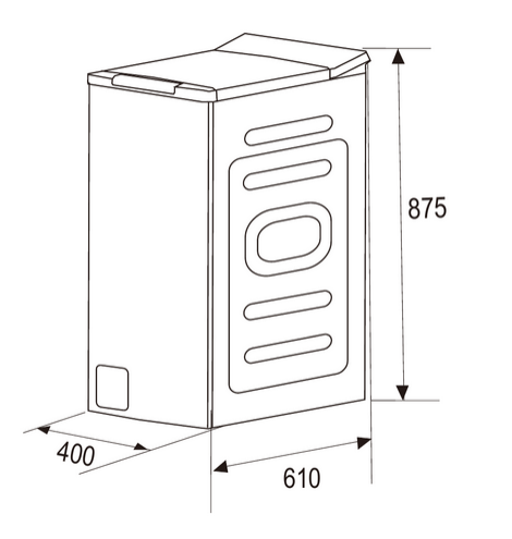 9982987 Стиральная машина ZUGEL ZWT813I белый STDN-0091362 - Вид №43