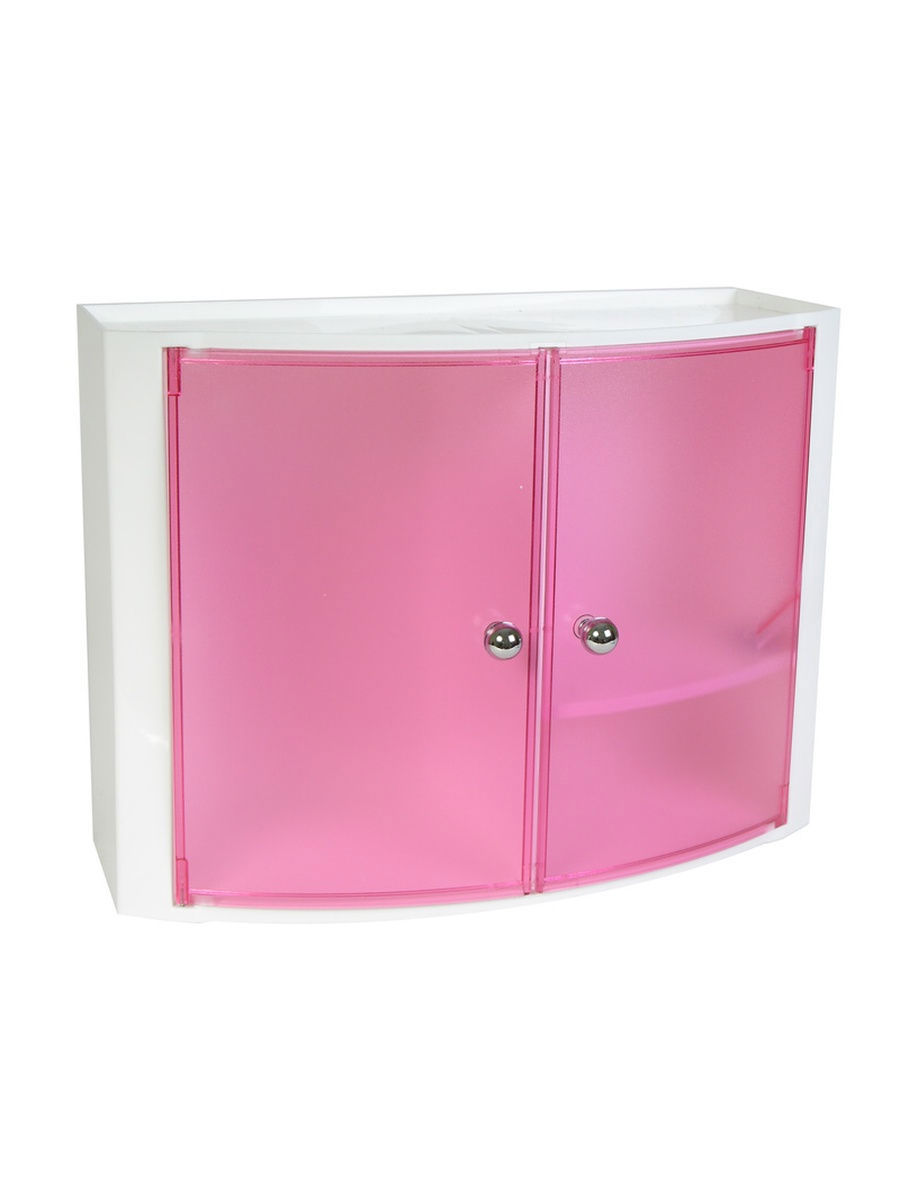 90327956 Шкафчик для ванной M-08422 43см цвет розовый STLM-0186422 PRIMANOVA