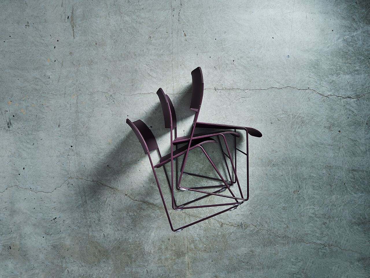 Штабелируемый стул из стали и дерева Howe 40/4 ARCH-00034360 - Вид №6