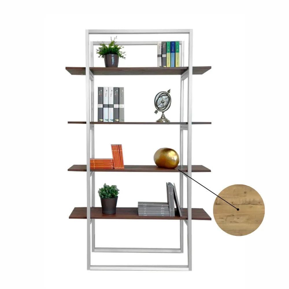 Модульный книжный шкаф из алюминия и дерева STUDIO T Ecodesign ARCH-00061159 - Вид №14