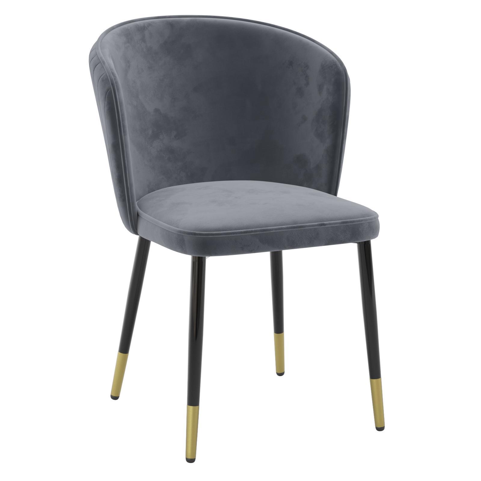 90200436 Кухонный стул мебель для спальни/гостинной цвет серо-фиолетовый Оникс STLM-0130717 MILAVIO