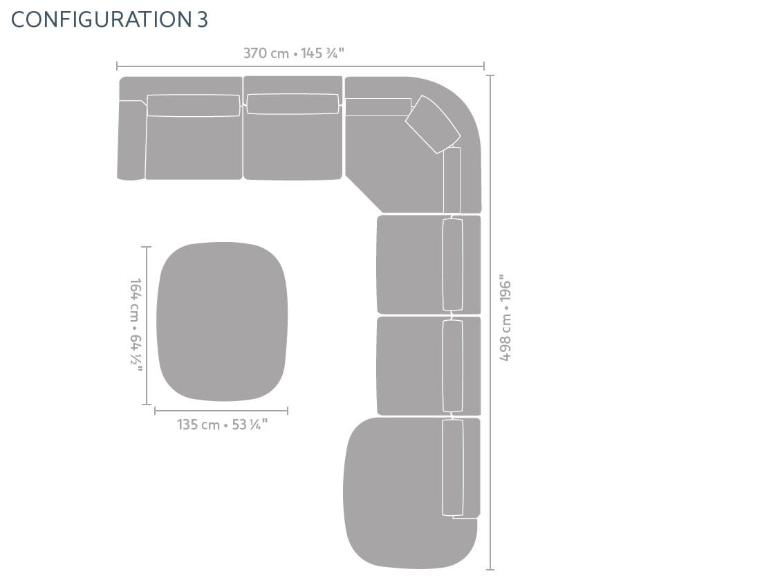 Ткань диван Linteloo Bold ARCH-00068476 - Вид №12