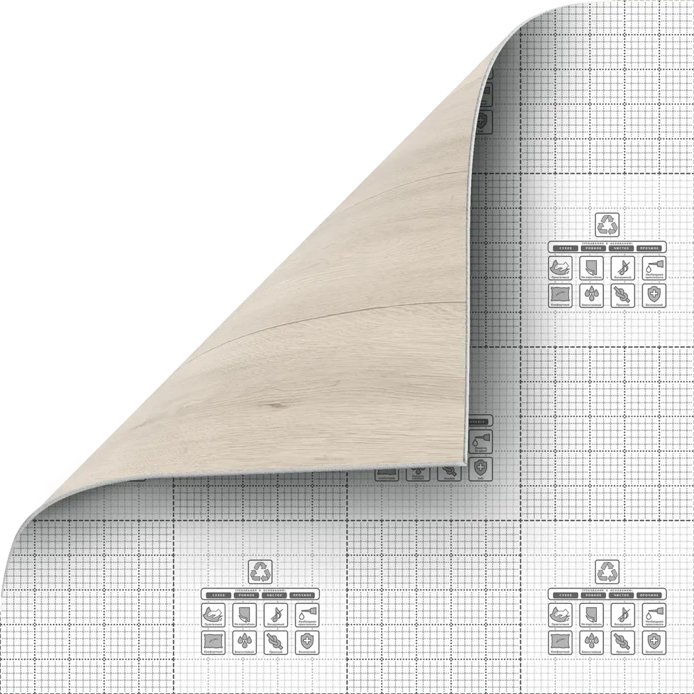 Линолеум полукоммерческий KREAFORTA «Алдан» 33 класс 4 м - коричневый под дерево 89427479 STLM-1568916 - Вид №4