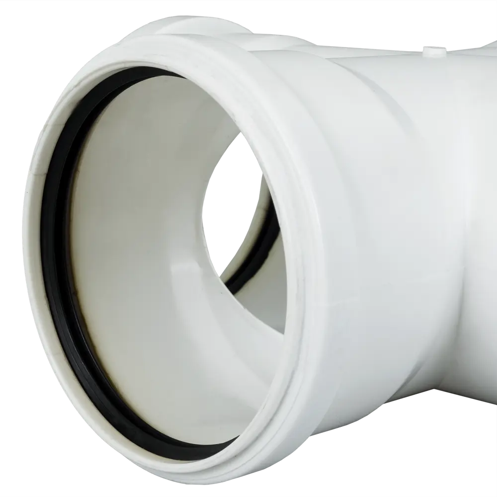 Крестовина канализационная EQUATION 110x110x110 мм для эффективного соединения труб 81952651 STLM-0014921 - Вид №1