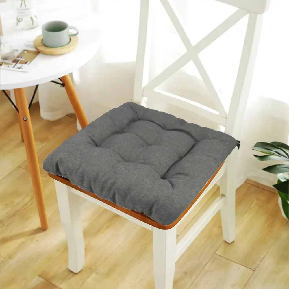 Подушка для стула Seasons 40x36 см цвет светло-серый Отсутствует STLM-2042595 - Вид №3