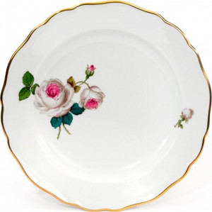 79847 Meissen Тарелка десертная 18см "Белая роза" Фарфор, Керамика