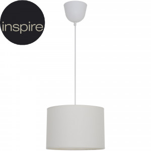 Светильник подвесной Sitia 1 лампа 2.3 м² цвет белый INSPIRE