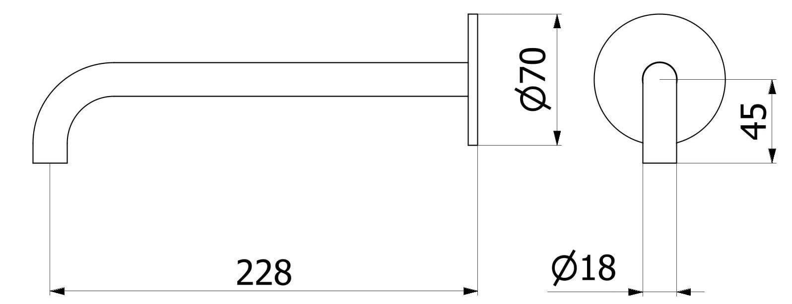 Настенный дозирующий носик IB Reflex ARCH-00061470 - Вид №2