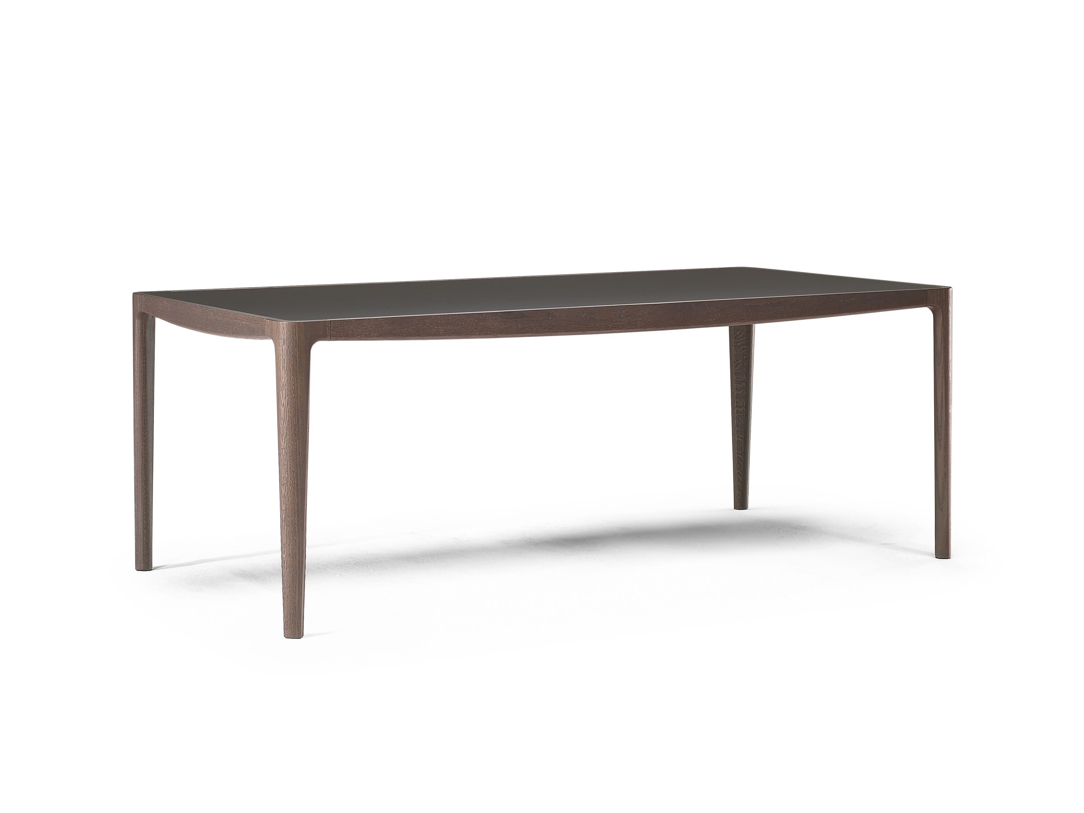 Прямоугольный обеденный стол из дерева и стекла Natuzzi Italia NEW SATURNO ARCH-00146034 - Вид №2