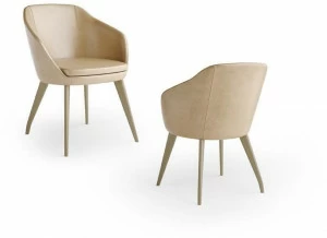 Caroti Кожаное кресло с подлокотниками Concept Art.132 - exagon