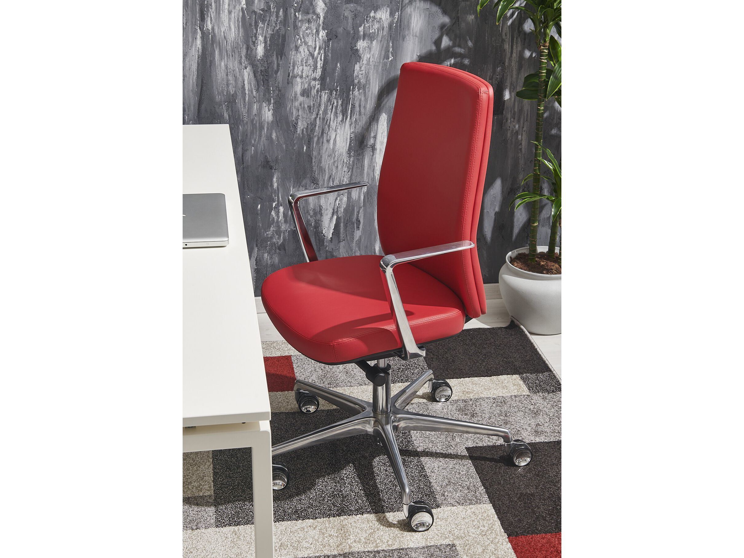 5-спицевое регулируемое по высоте офисное кресло с подлокотниками AP Factor Гарлем ARCH-00033177 - Вид №2