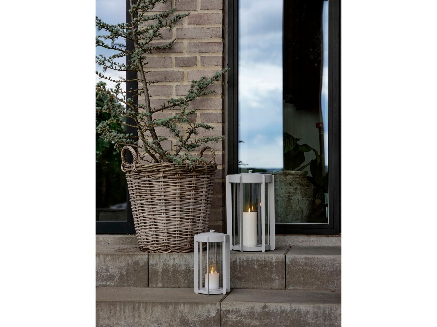 Стальной фонарь с порошковым покрытием ZONE DENMARK Firefly ARCH-00129621 - Вид №11