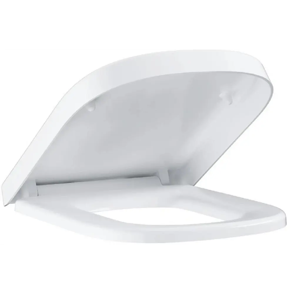 Сиденье для унитаза Grohe Euro Ceramic 39330001 дюропласт микролифт цвет белый STLM-2173631 - Вид №9