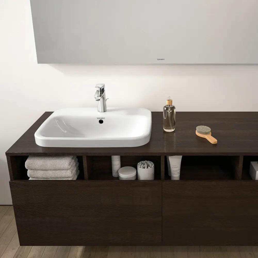 Смеситель для раковины Hansgrohe Logis E однорычажный с высоким изливом цвет хром STLM-2137226 - Вид №7