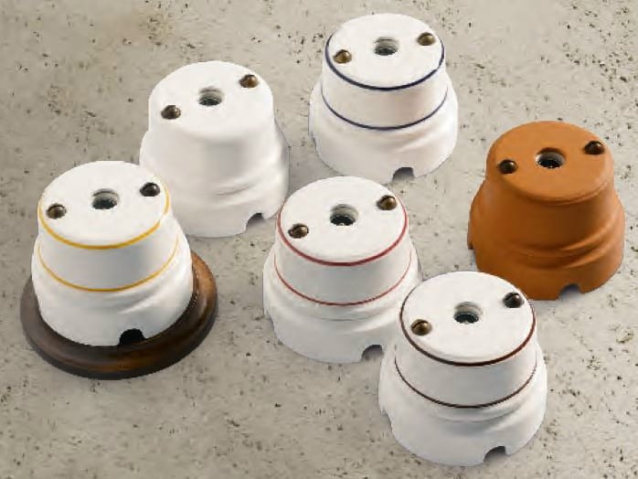 Керамическая одиночная электрическая розетка Aldo Bernardi Sirio ARCH-00010451