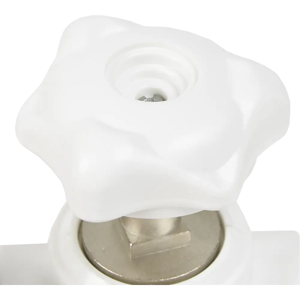 Вентиль запорный РВК PN25 20x20 мм ручка барашек полипропилен STLM-2106444 - Вид №2