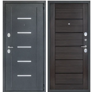 Дверь входная металлическая S-2 Герда 98x205 см правая венге