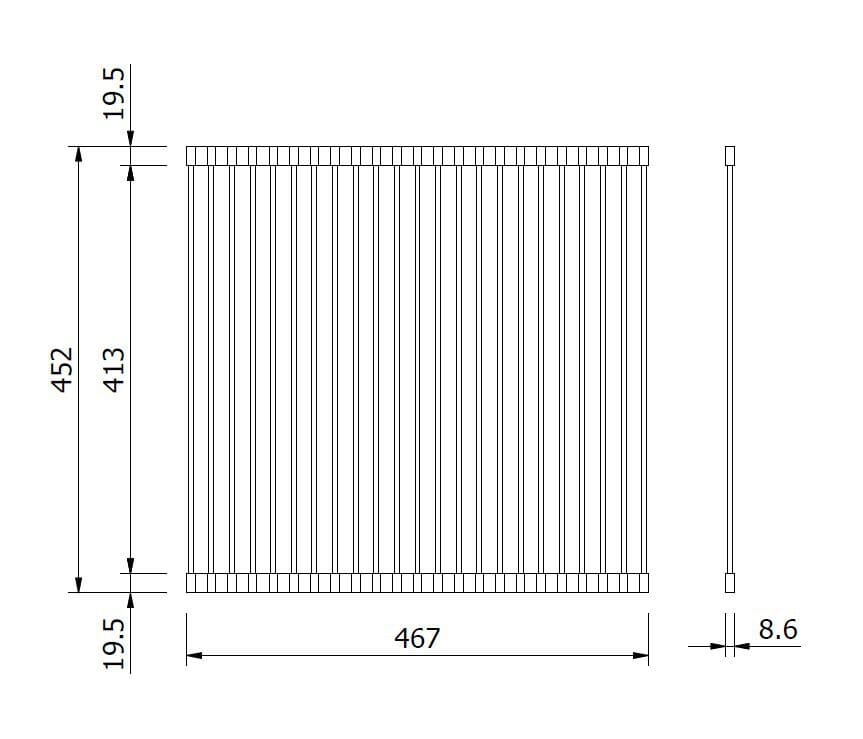Многофункциональная стальная рулонная решетка для раковин Evhoc ROLLING GRATE XL ARCH-00078541 - Вид №2
