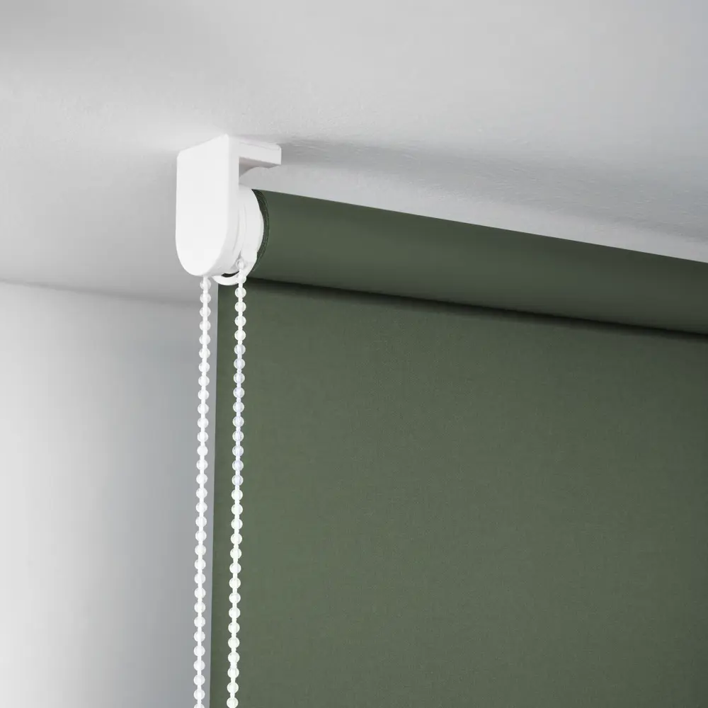 Штора рулонная блэкаут KREAFORTA Karelia 200x175 см зеленая STLM-2016106 - Вид №3