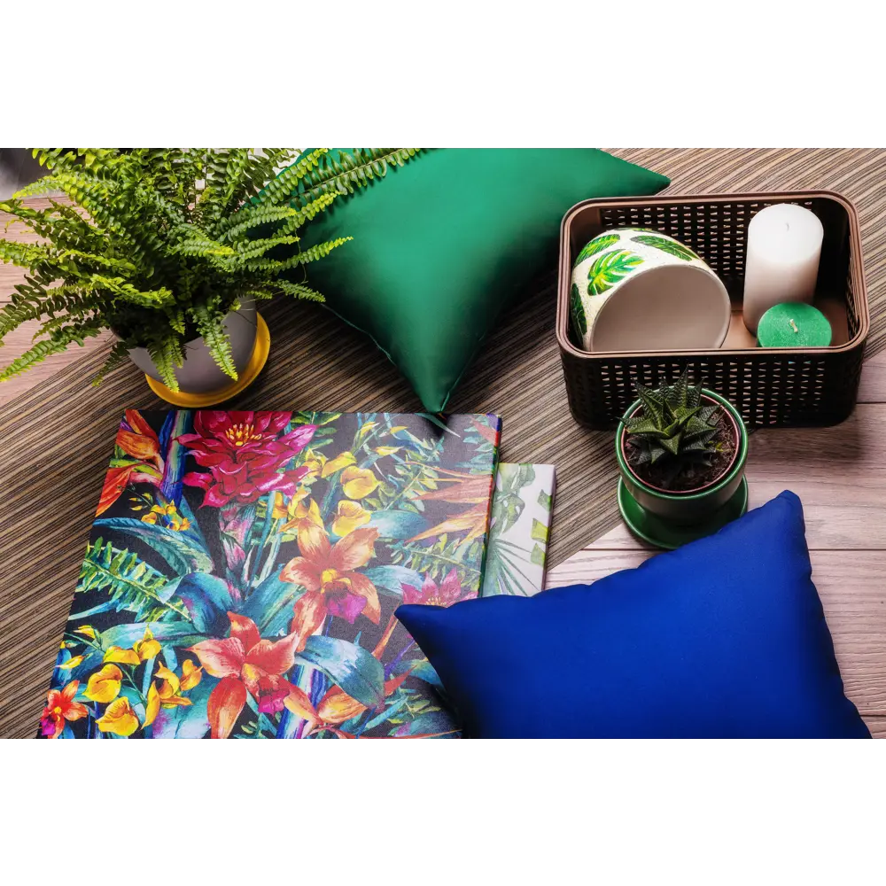 Подушка декоративная «Природа» 40х40 см цвет зелёный SEASONS STLM-2111871 - Вид №5