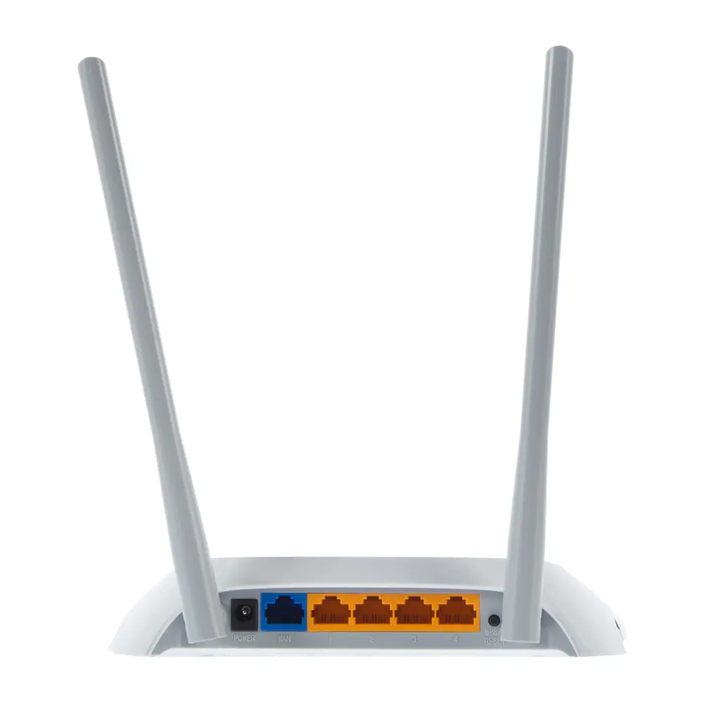 Wi-Fi роутер TP-LINK TL-WR840N, 300 Мбит/с, пластик, цвет белый STLM-2170533 - Вид №1