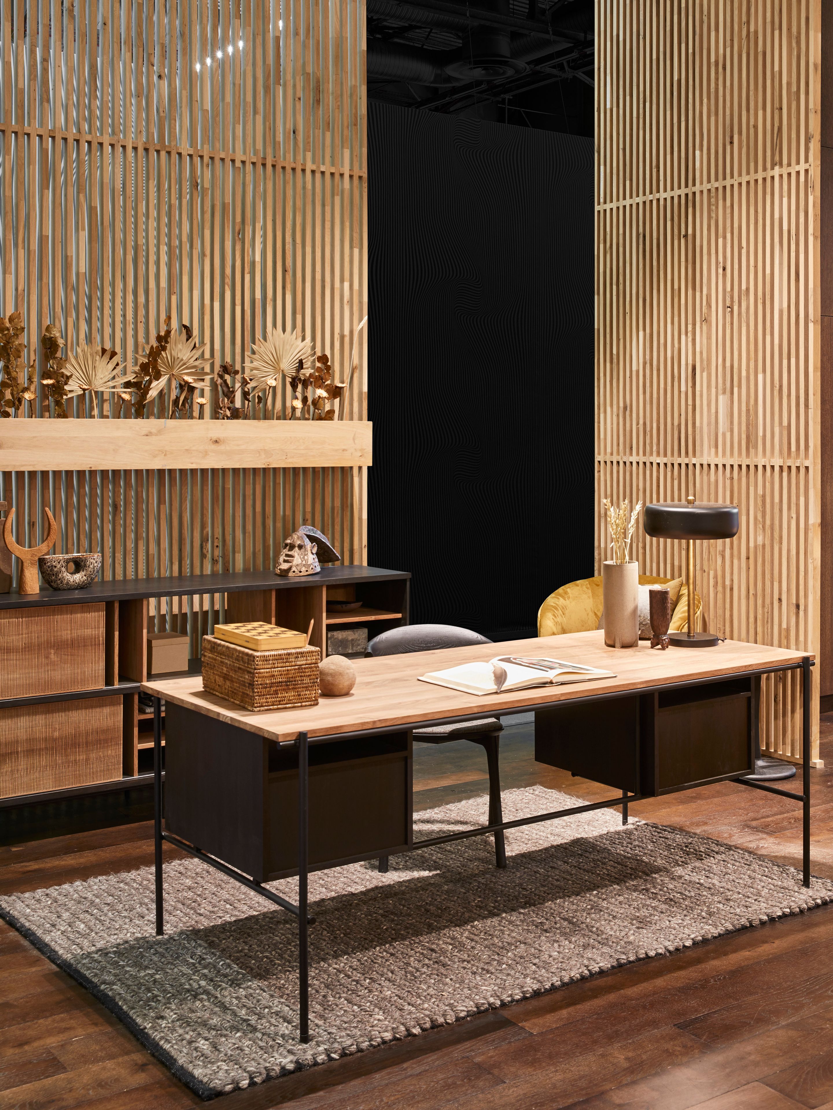 Прямоугольный стол из дуба с ящиками Ethnicraft Оскар ARCH-00033264 - Вид №4