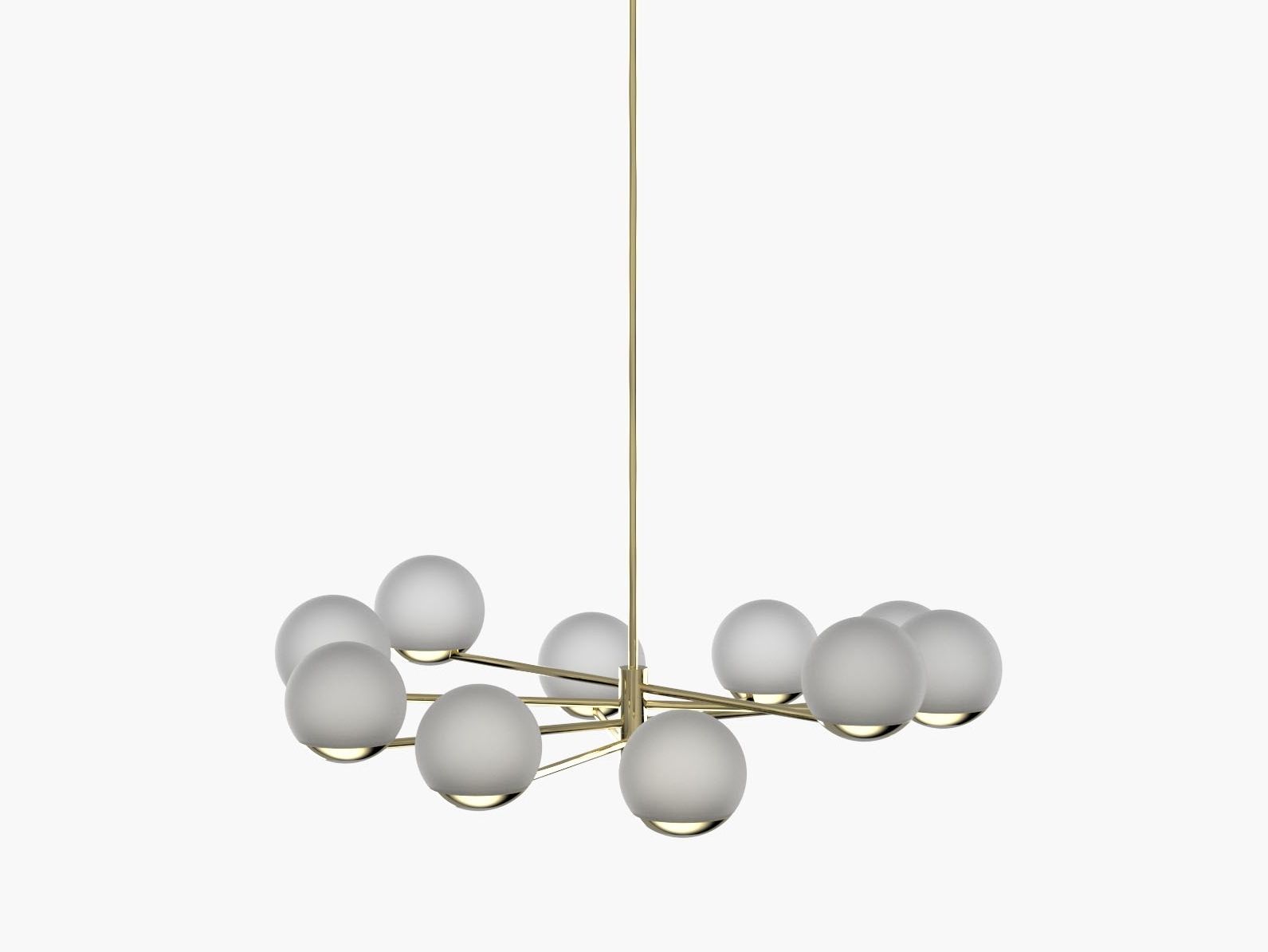 Светодиодный потолочный светильник ручной работы Cameron Design House Мяч и обруч ARCH-00015488