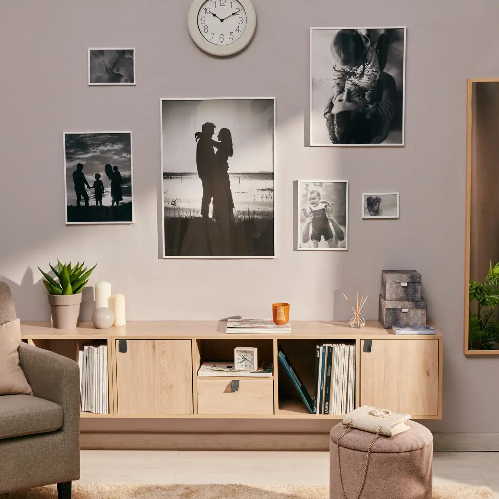 Рамка Inspire Lila 21x29.7 см пластик цвет белый 89050563 STLM-2143597  - Вид №5