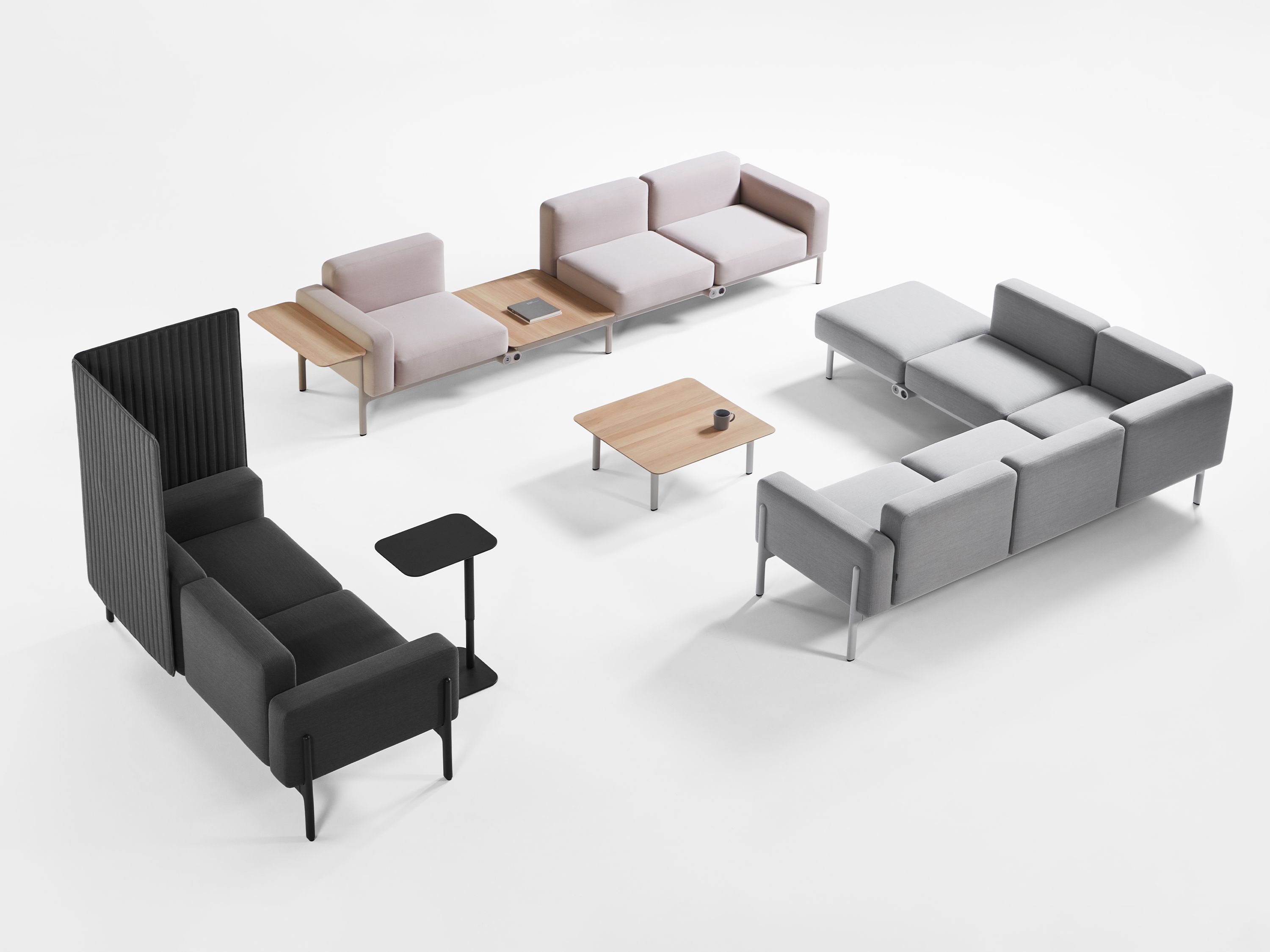 Деревянный квадратный низкий журнальный столик prostoria Rostrum ARCH-00015619 - Вид №1