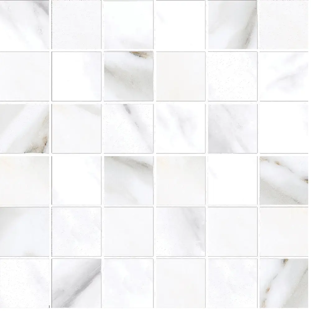 Мозаика настенная Calacatta Mosaic 30x30 см цвет белый 84587330 STLM-2087018 Santreyd Calacatta Light