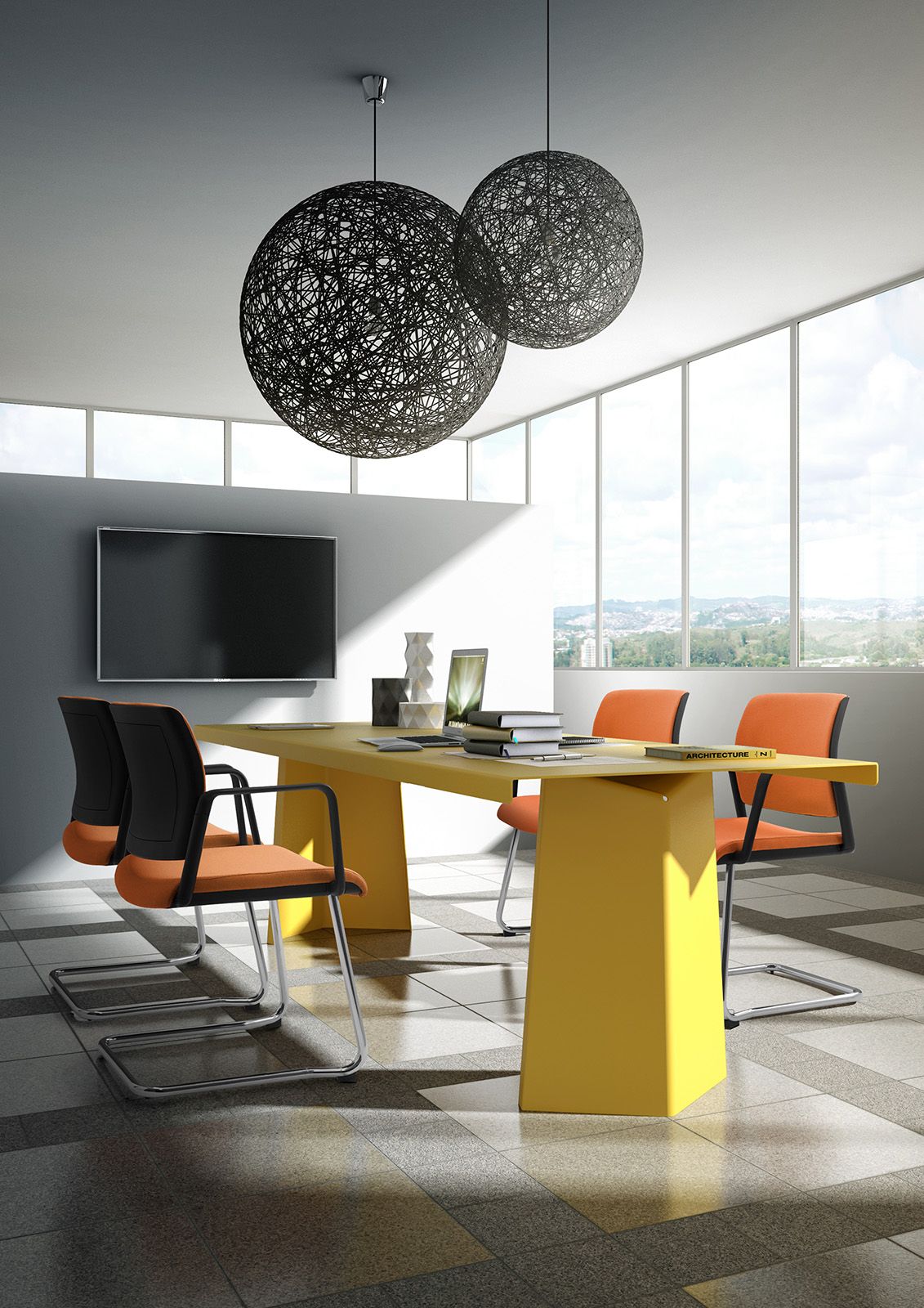 Мягкий тканевый консольный стул Leyform Wiki ARCH-00034857 - Вид №1