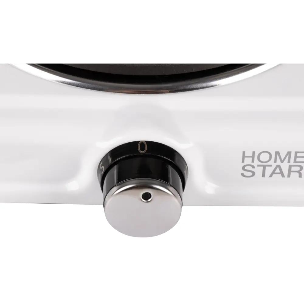 Электрическая настольная плита Homestar HS-1108 21.1 см 1 конфорка цвет белый Santreyd STLM-2184052 - Вид №3