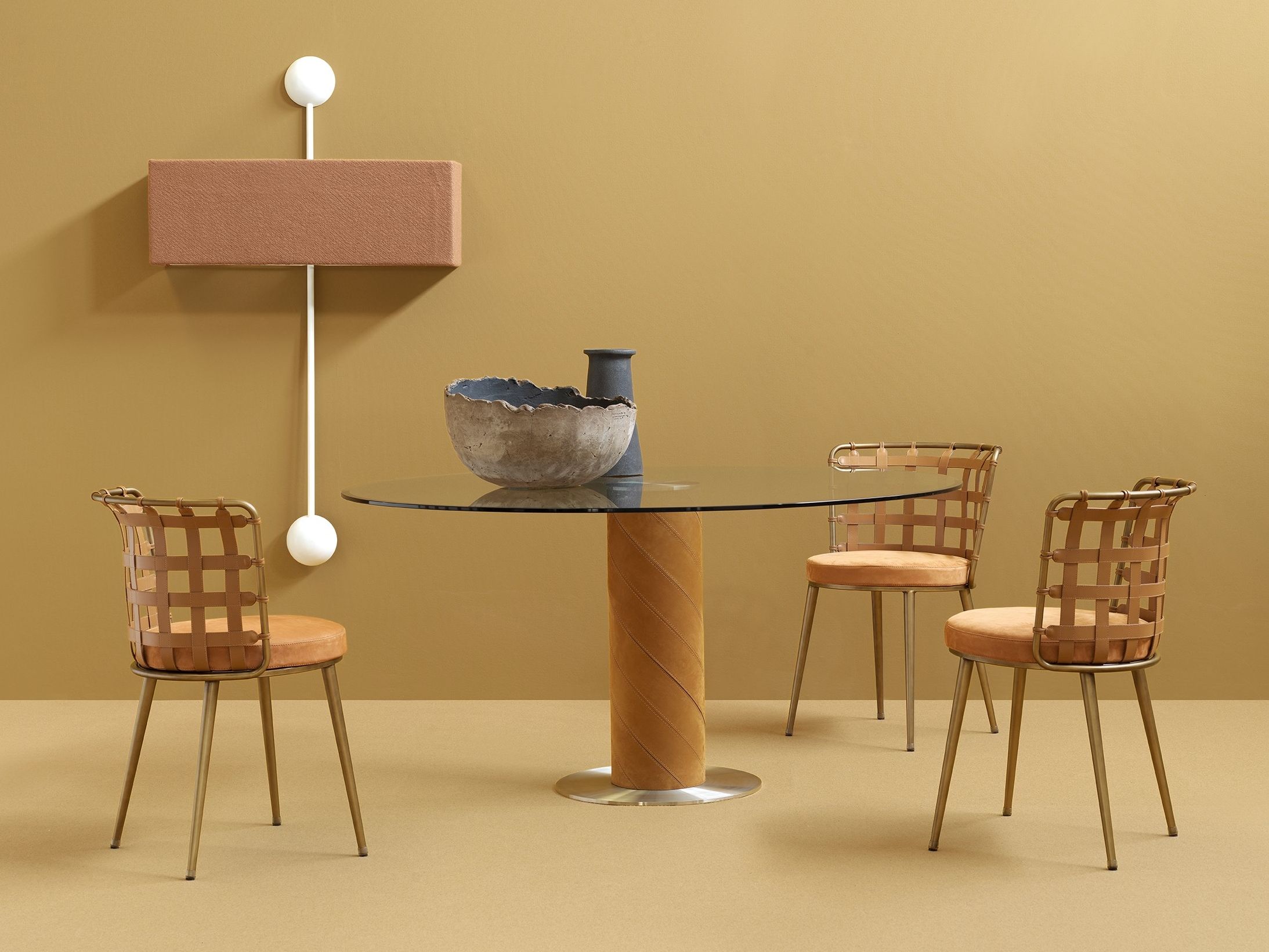 Стальной стул с мягким сиденьем Fasem Lola ARCH-00141346 - Вид №2