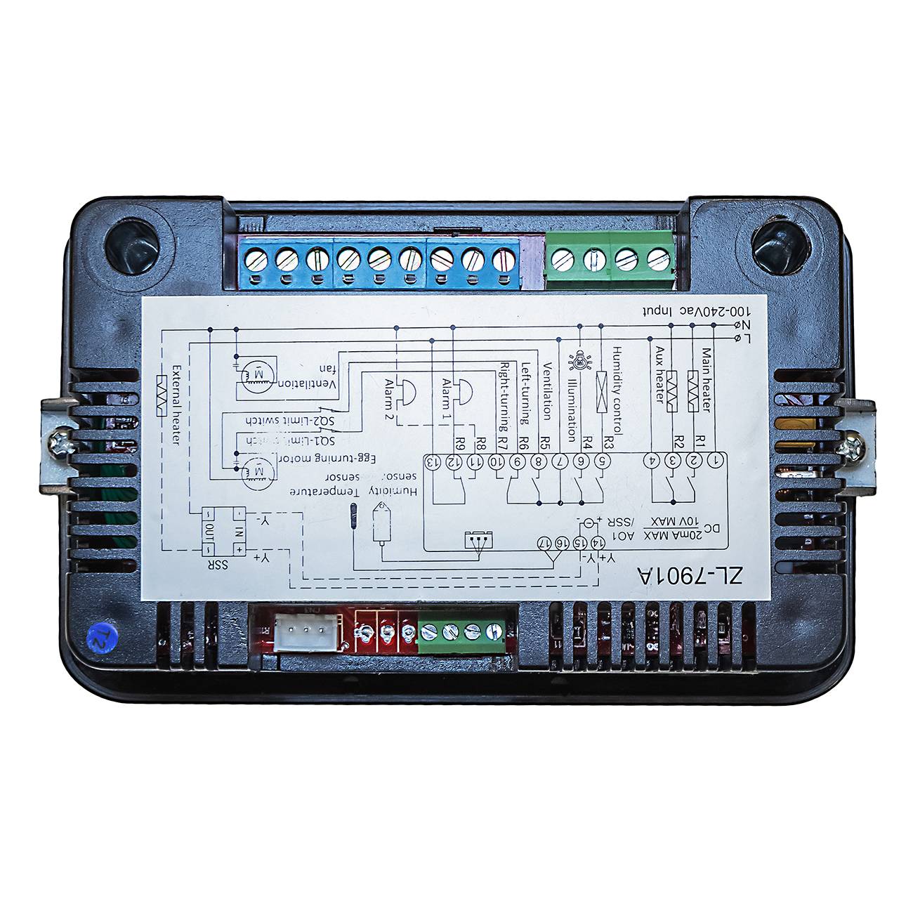 2225 Контроллер LILYTECH ZL-7901A (темп + влажность + 3 таймера) LAB.Space  - Вид №8