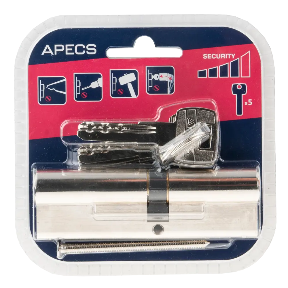 APECS Pro LM-100 Цилиндровый механизм с защитой от взлома 84168122 SM STLM-0898744 - Вид №2