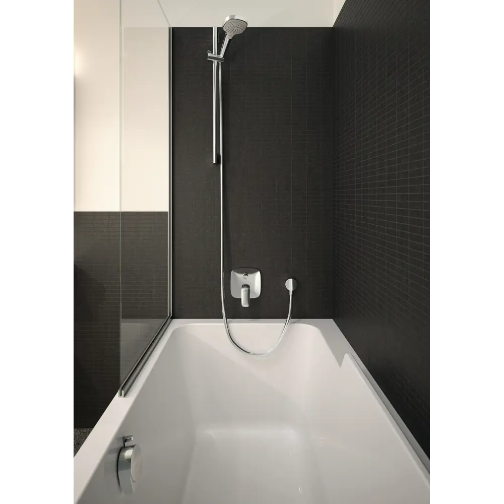 Подключение для душевого шланга Hansgrohe FixFit цвет хром STLM-2086041 - Вид №6