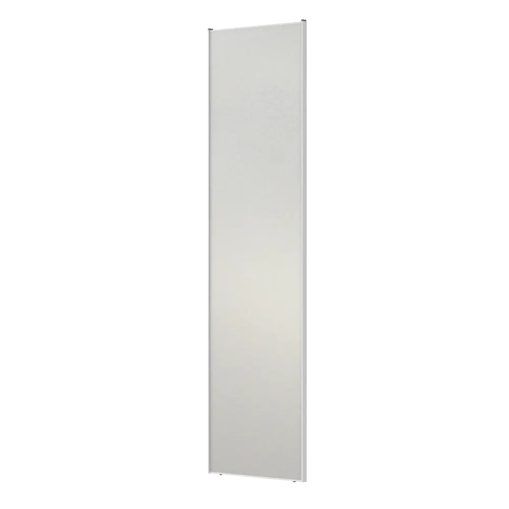 Дверь-купе KONSENSA 255.5x70.4 см с матовым зеркалом профиль белый узкий STLM-2121057 - Вид №2